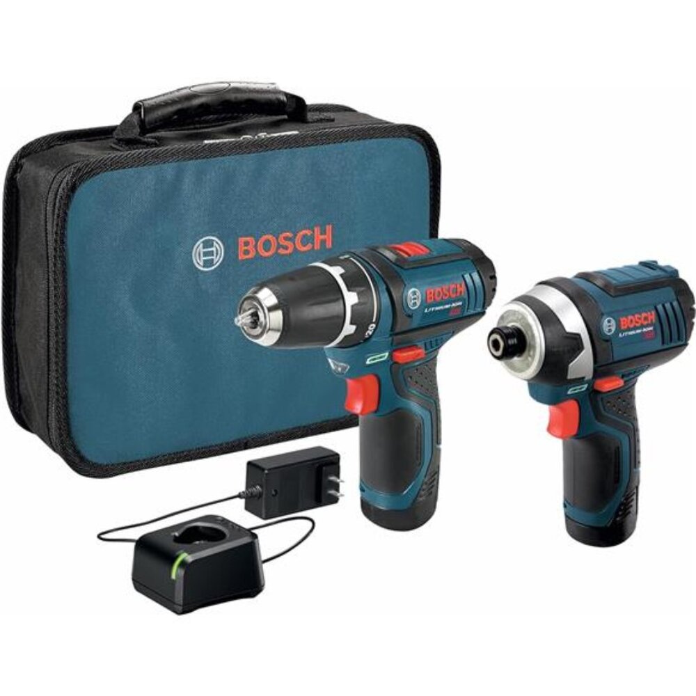 12V Max Cordless 2-Tool Combo Kit with 3/8 In. Drill/Driver,1/4 In.Impact Driver